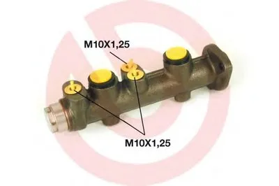 целиндер ручного тормоза BREMBO купить