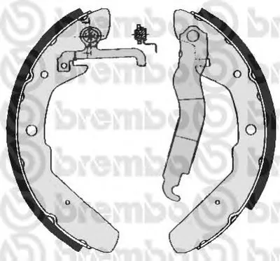 Комплект тормозных колодок BREMBO купить