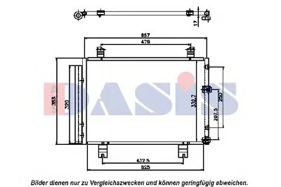 Конденсатор, кондиционер AKS DASIS купить