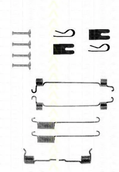 Комплектующие, тормозная колодка TRISCAN купить