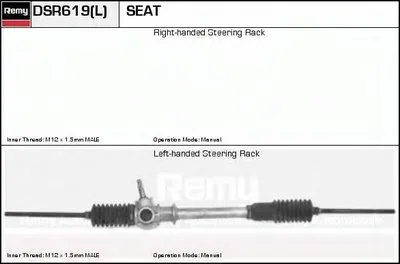 Рулевой механизм Remanufactured REMY (Multiline) DELCO REMY купить