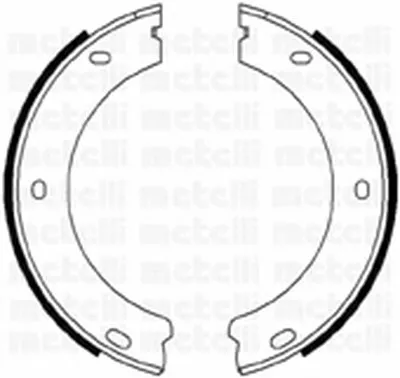 Комплект тормозных колодок, стояночная тормозная система METELLI купить