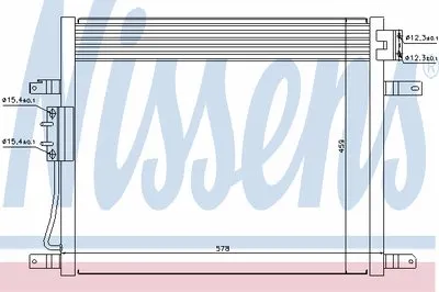 Конденсатор, кондиционер NISSENS купить