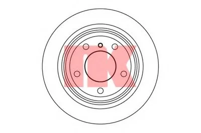 Тормозной диск NK купить