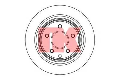 Тормозной диск NK купить