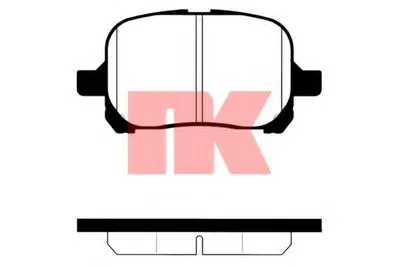 Комплект тормозных колодок, дисковый тормоз NK купить