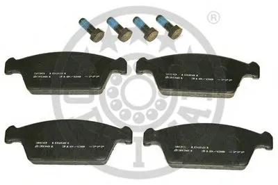 Комплект тормозных колодок, дисковый тормоз OPTIMAL купить