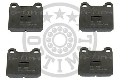 Комплект тормозных колодок, дисковый тормоз OPTIMAL купить