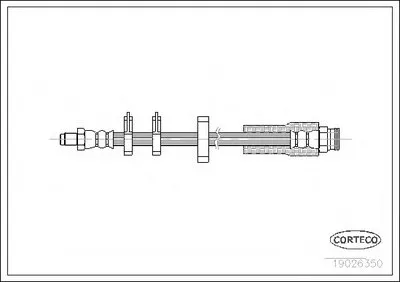 Тормозной шланг CORTECO купить