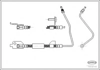 Тормозной шланг CORTECO купить