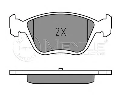 Комплект тормозных колодок, дисковый тормоз MEYLE купить