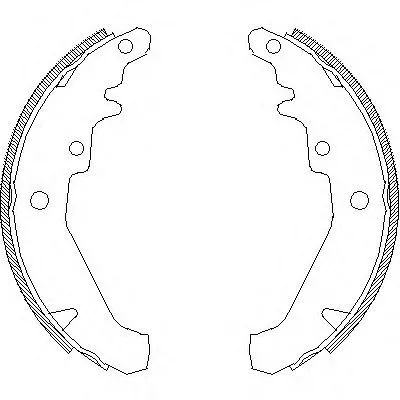 Комплект тормозных колодок REMSA купить