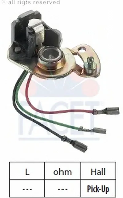 Датчик, импульс зажигания FACET купить