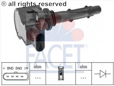 Катушка зажигания FACET купить