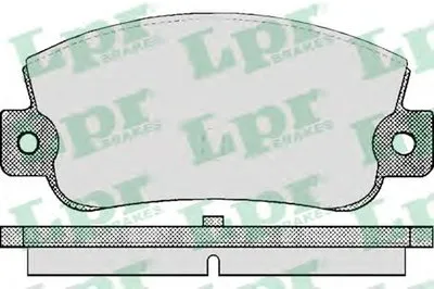 Комплект тормозных колодок, дисковый тормоз LPR купить