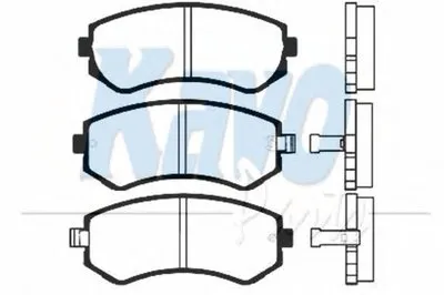 Комплект тормозных колодок, дисковый тормоз MK KASHIYAMA KAVO PARTS купить