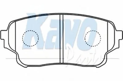 Комплект тормозных колодок, дисковый тормоз MK KASHIYAMA KAVO PARTS купить