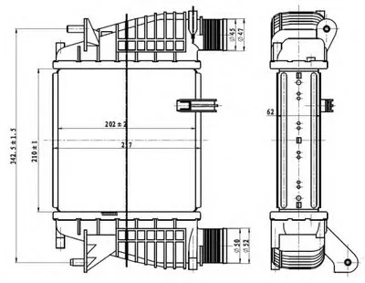 Интеркулер NRF купить