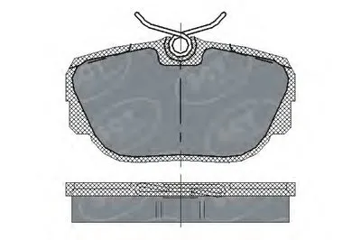 Комплект тормозных колодок, дисковый тормоз SCT Germany купить