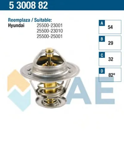 Термостат, охлаждающая жидкость FAE купить