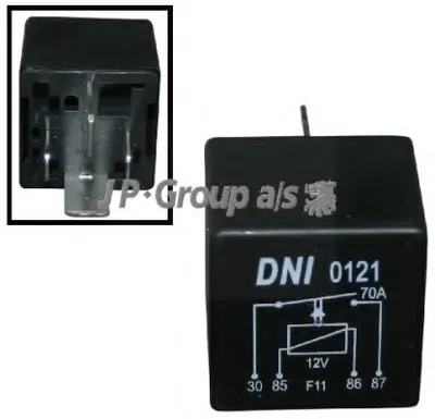 Реле, система накаливания JP Group JP GROUP купить