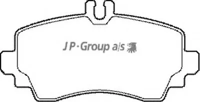 Комплект тормозных колодок, дисковый тормоз QH JP GROUP купить