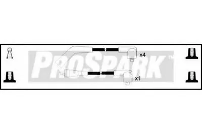 Комплект проводов зажигания ProSpark STANDARD купить
