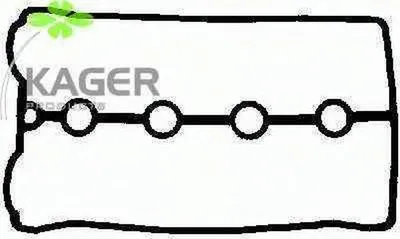 Прокладка, крышка головки цилиндра KAGER купить