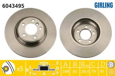 Тормозной диск GIRLING купить