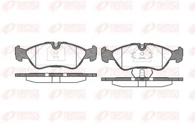 Комплект тормозных колодок, дисковый тормоз KAWE купить