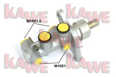 целиндер ручного тормоза KAWE купить