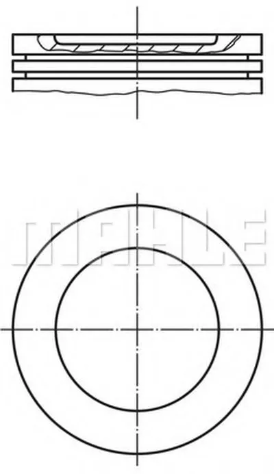 Поршень MAHLE ORIGINAL купить