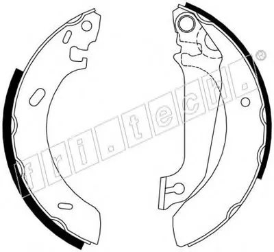 Комплект тормозных колодок fri.tech. купить