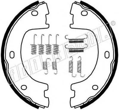 Комплект тормозных колодок, стояночная тормозная система fri.tech. купить