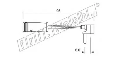 Сигнализатор, износ тормозных колодок fri.tech. купить
