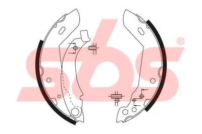 Комплект тормозных колодок sbs купить