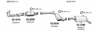 Система выпуска ОГ ASSO купить