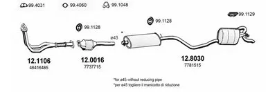 Система выпуска ОГ ASSO купить
