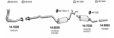 Система выпуска ОГ ASSO купить