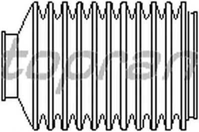 Пыльник, рулевое управление TOPRAN купить