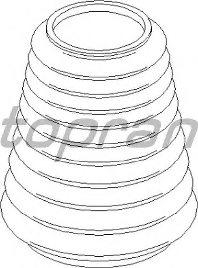 Защитный колпак / пыльник, амортизатор TOPRAN купить