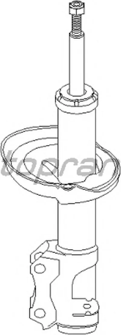 Амортизатор TOPRAN купить