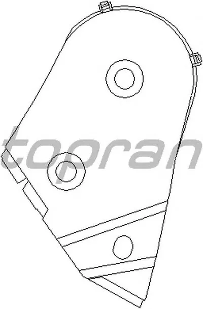 Кожух, зубчатый ремень TOPRAN купить