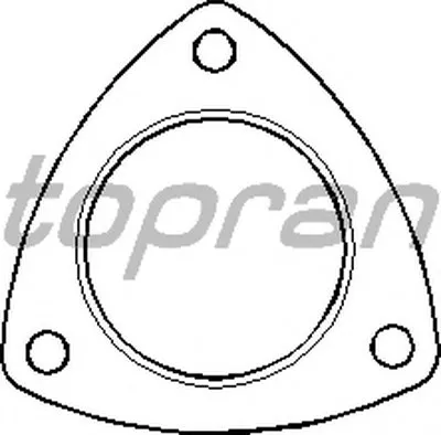 Прокладка, труба выхлопного газа TOPRAN купить