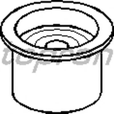 Паразитный / Ведущий ролик, зубчатый ремень TOPRAN купить