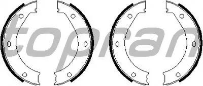 Комплект тормозных колодок, стояночная тормозная система TOPRAN купить