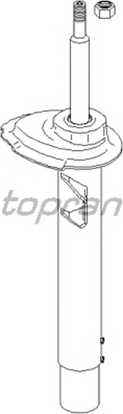 Амортизатор TOPRAN купить
