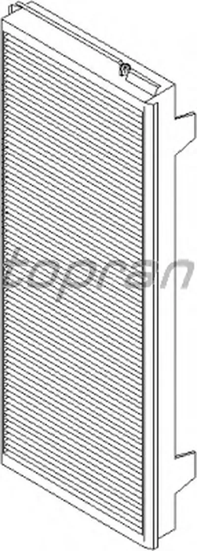 Фильтр, воздух во внутренном пространстве TOPRAN купить