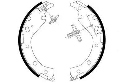 Комплект тормозных колодок E.T.F. купить