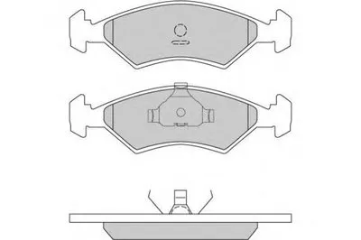 Комплект тормозных колодок, дисковый тормоз E.T.F. купить